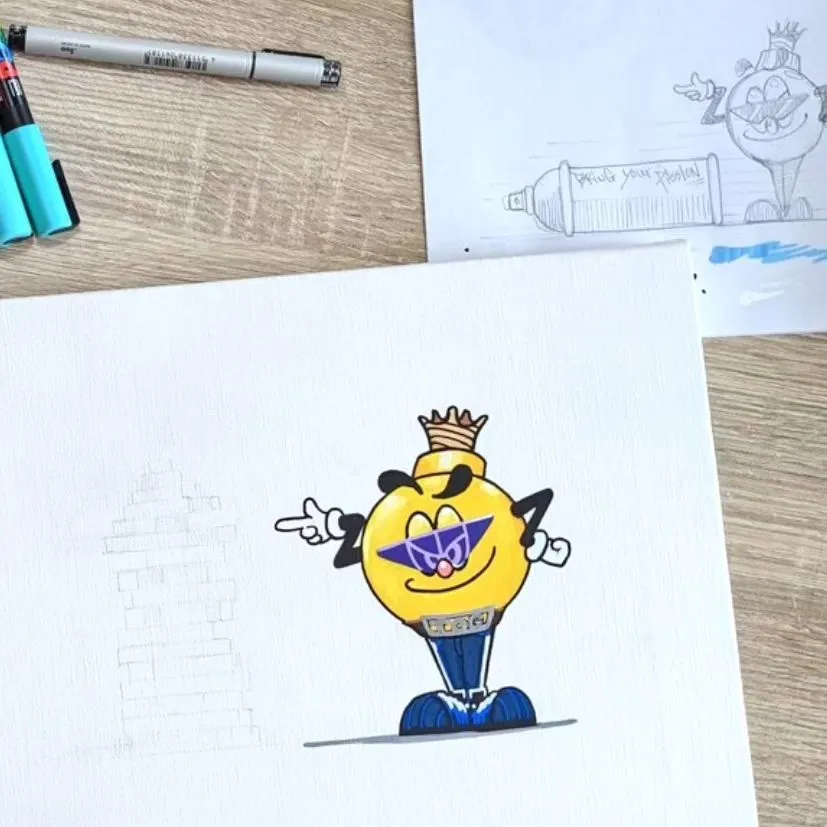 キャンバス作品やグッズの展開について