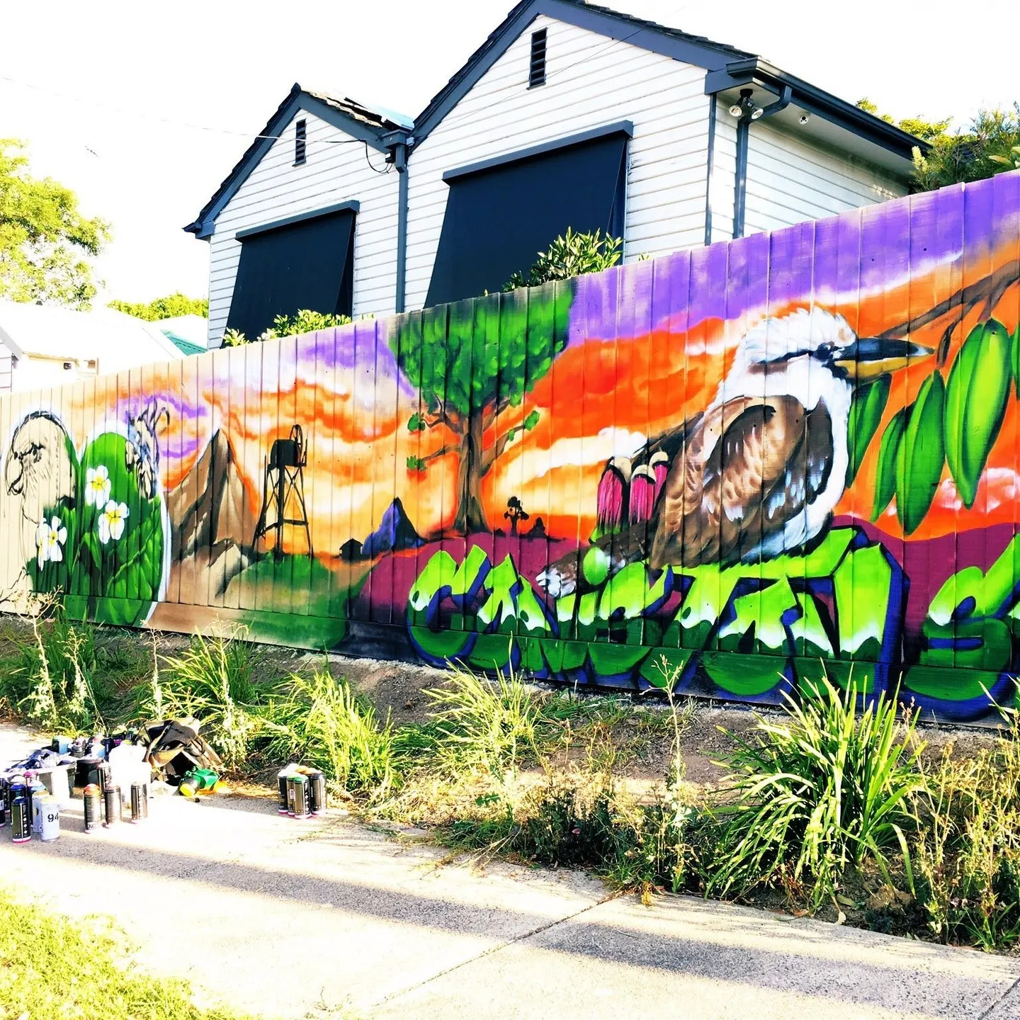 町おこしのために描くウォールアートの活用