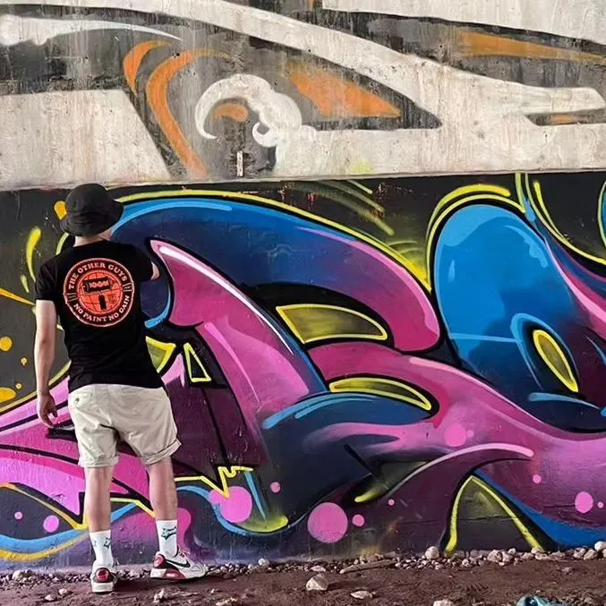 姫路でグラフィティアートワークショップ&スプレー体験会を開催...