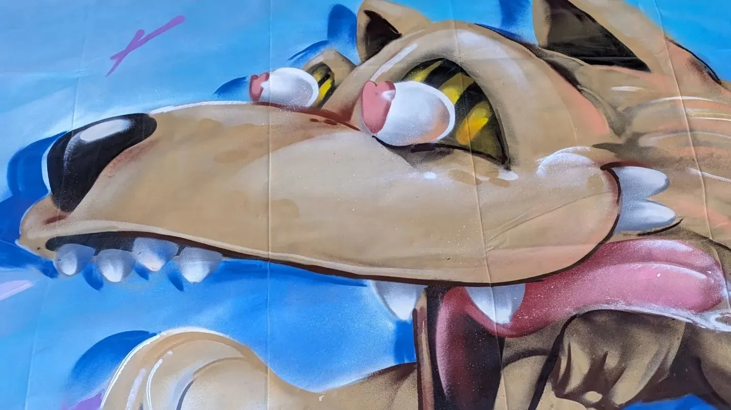 ウォールアートライブペイント『リミットブレイク』【兵庫県宍粟...