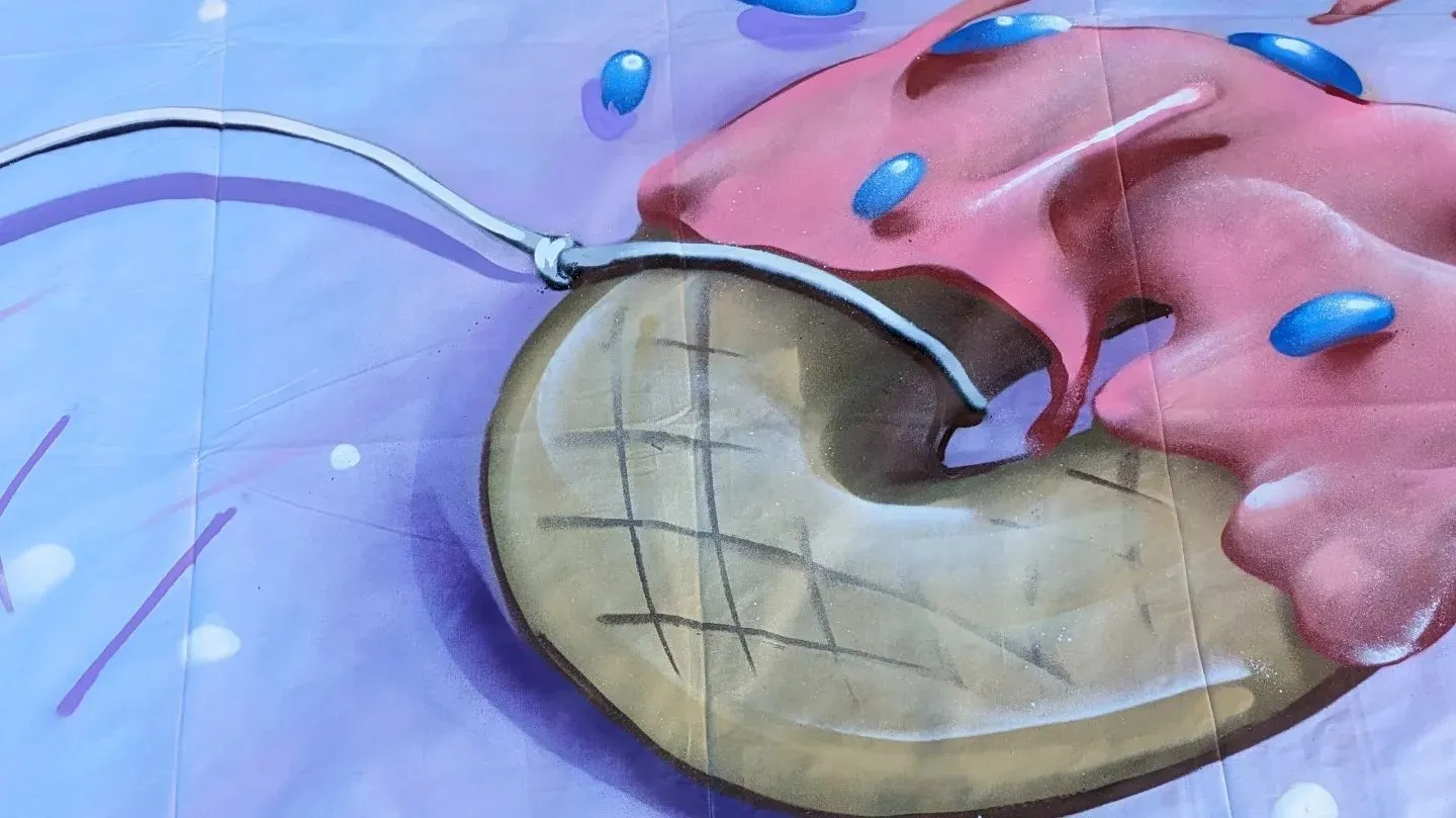 ウォールアートライブペイント『リミットブレイク』【兵庫県宍粟...