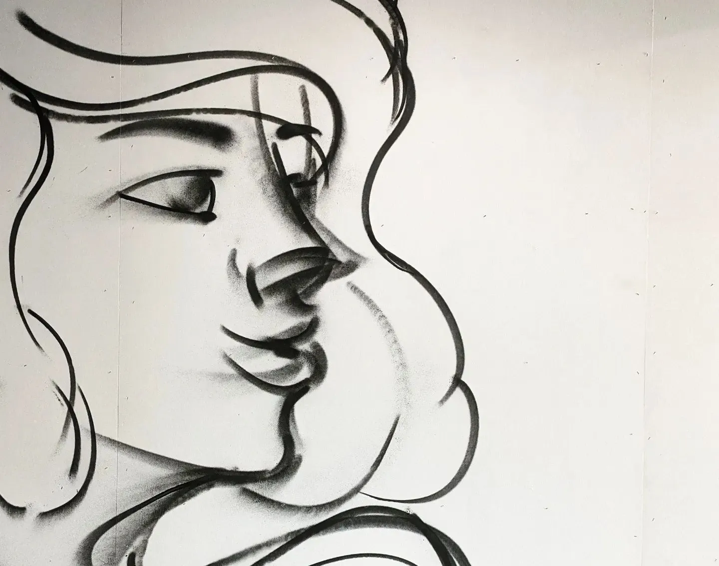 ご依頼されたウォールアートの制作