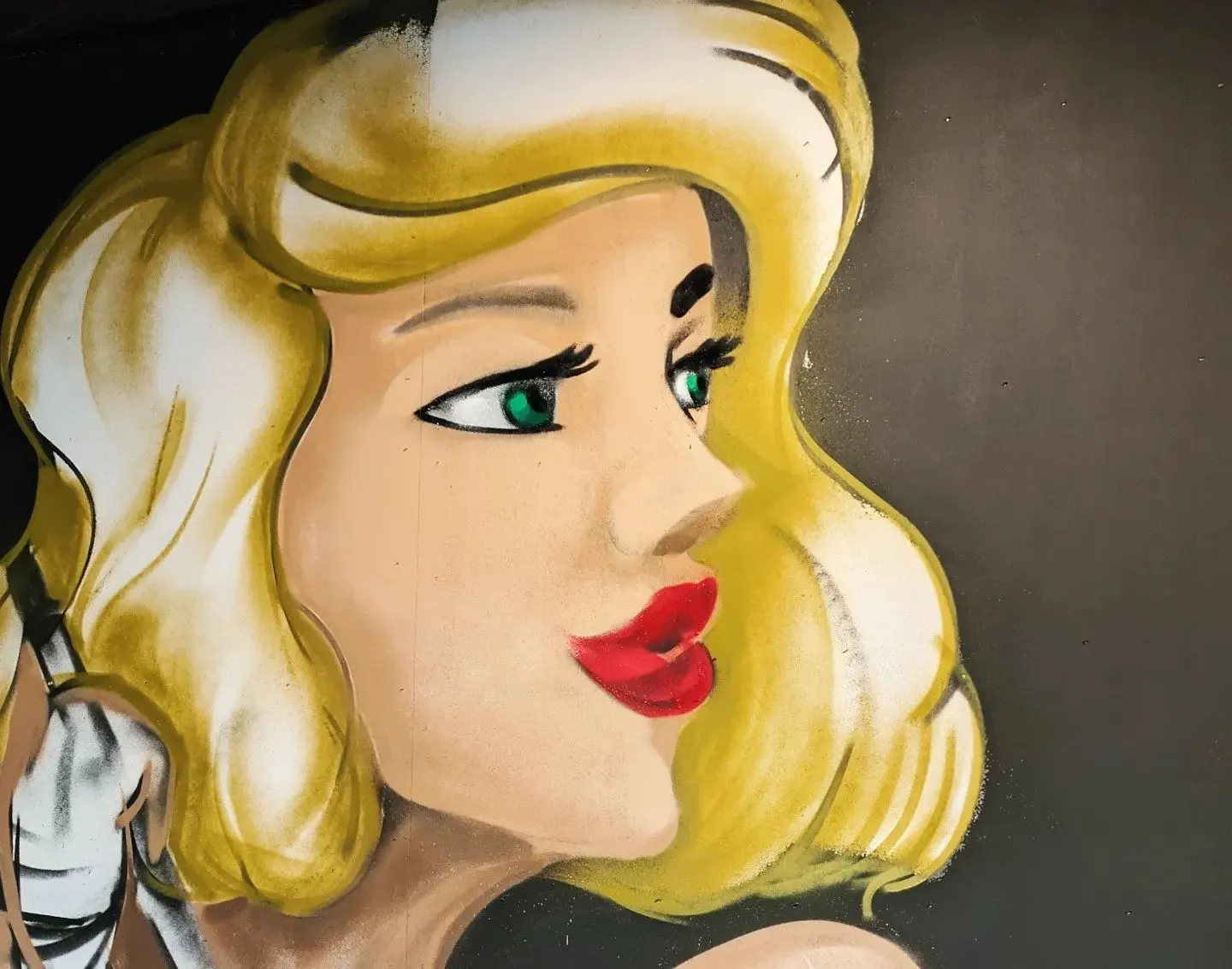 ご依頼されたウォールアートの制作