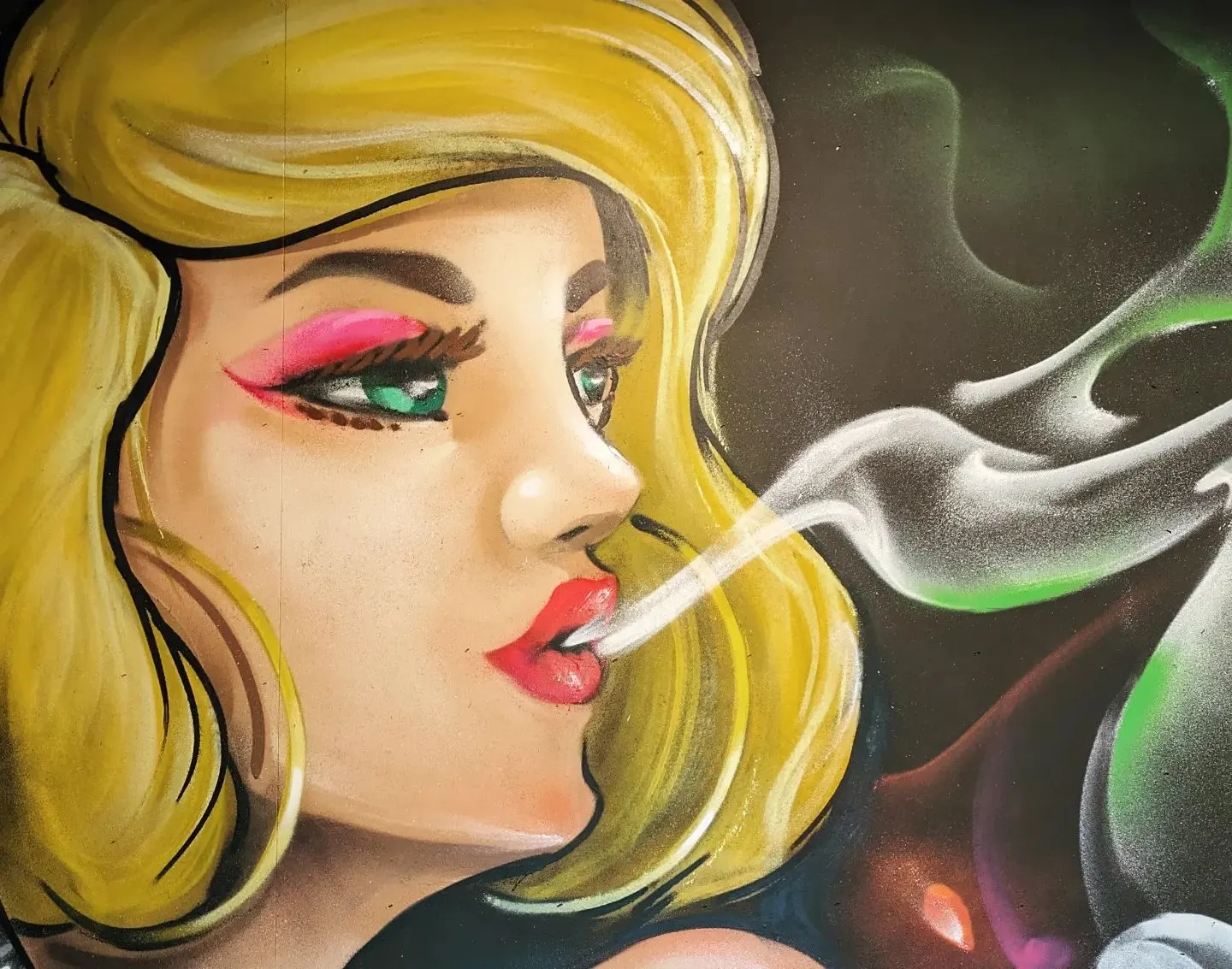 ご依頼されたウォールアートの制作