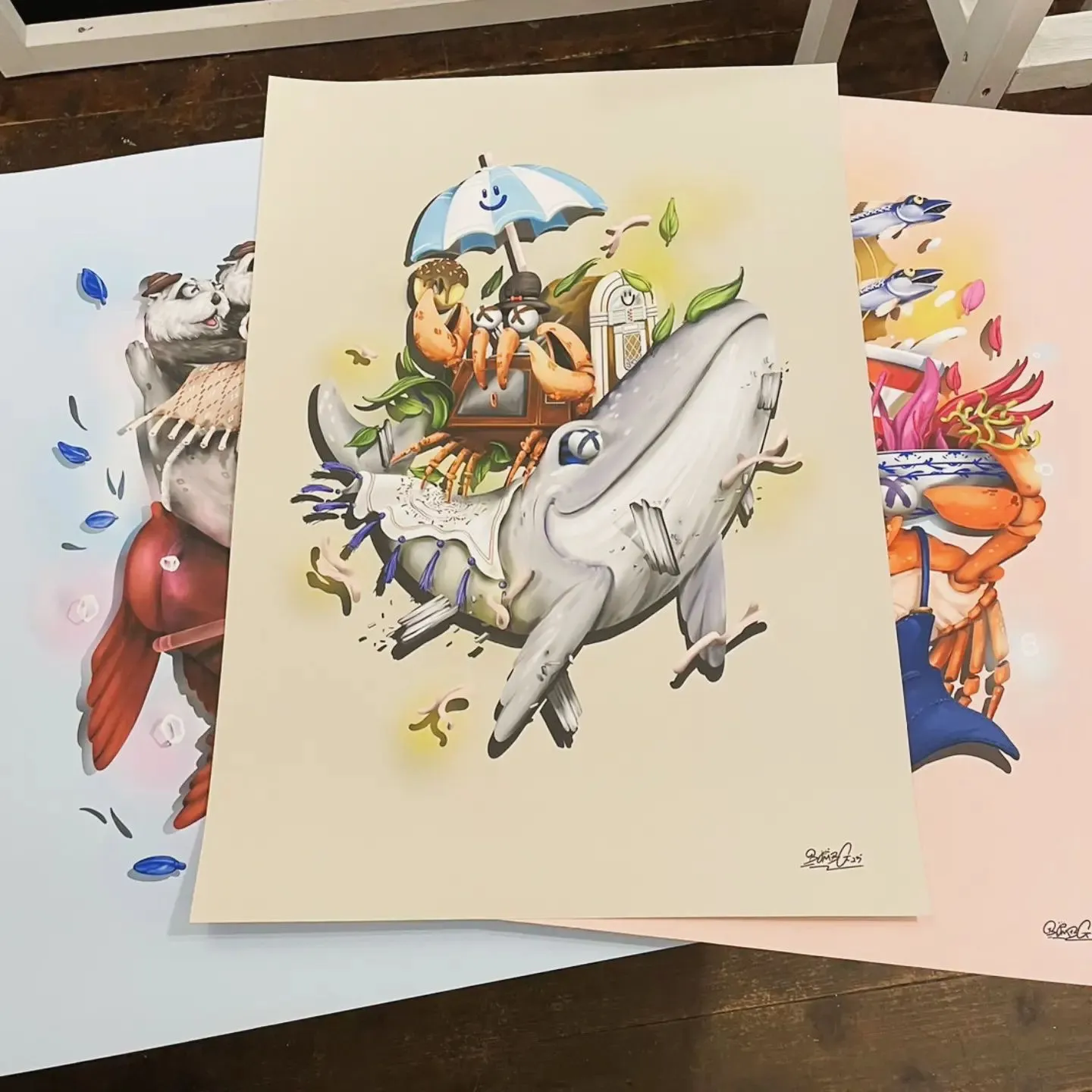 西戸崎にあるギャラリーにて4人展を開催中です✨