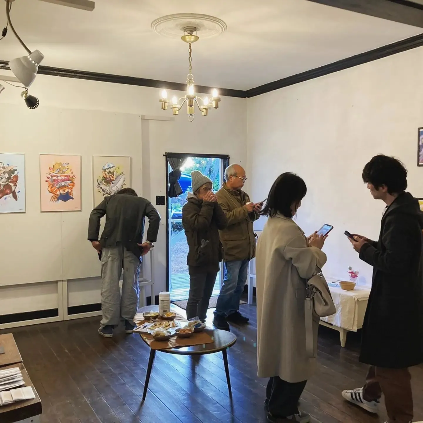 西戸崎にあるギャラリーにて4人展を開催中です✨