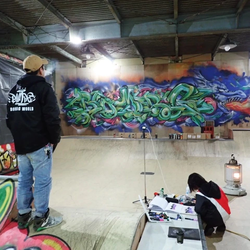 姫路でグラフィティしてきました!