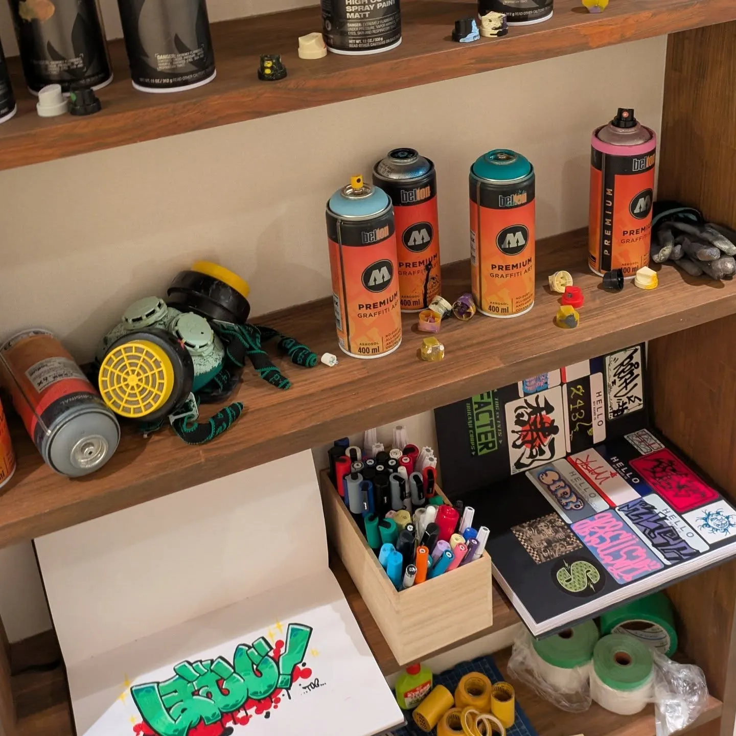 個展“No words”に来てくれた皆さん、本当にありがとう...