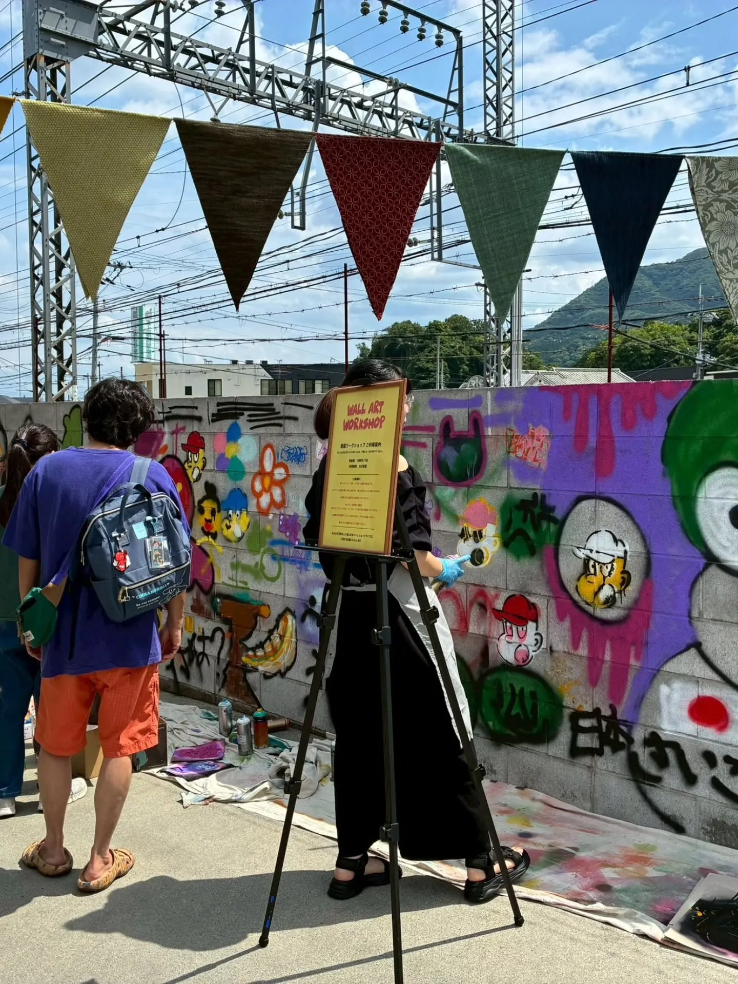 奈良県でペイントセッションしてきました!