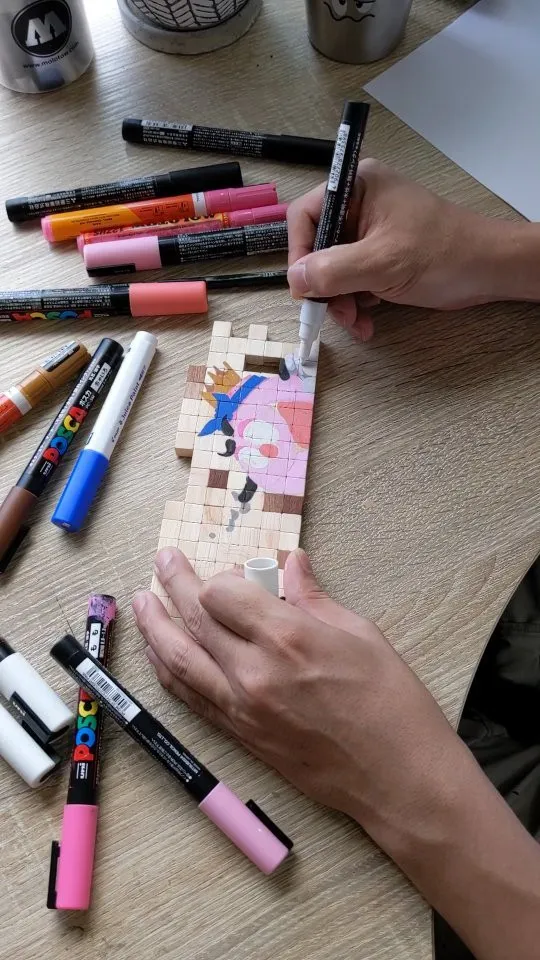 【インテリア】ウッドウォールアートミニの制作